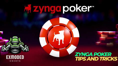 zynga poker tips and tricks